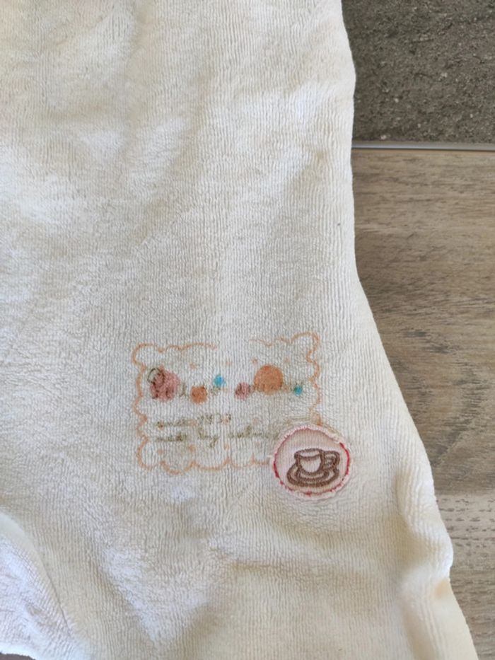 Pyjama velours sans manches taille 3 mois - photo numéro 3