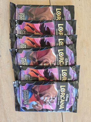 Lorcana lot deb6 boosters L'ascension des Floodborn en Francais