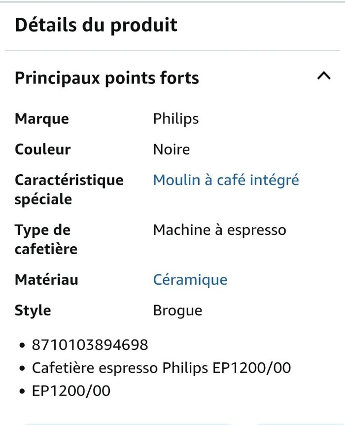 Machine café grains et moulu - photo numéro 2