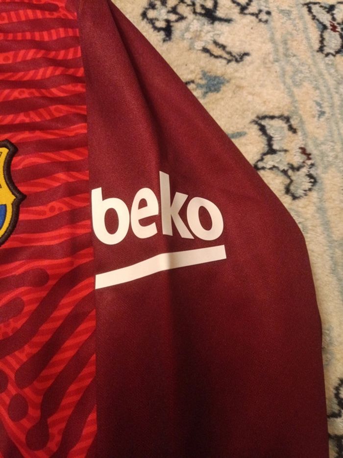 Maillot de foot Nike équipe FC Barcelone taille 13/15 authentique neuf - photo numéro 7