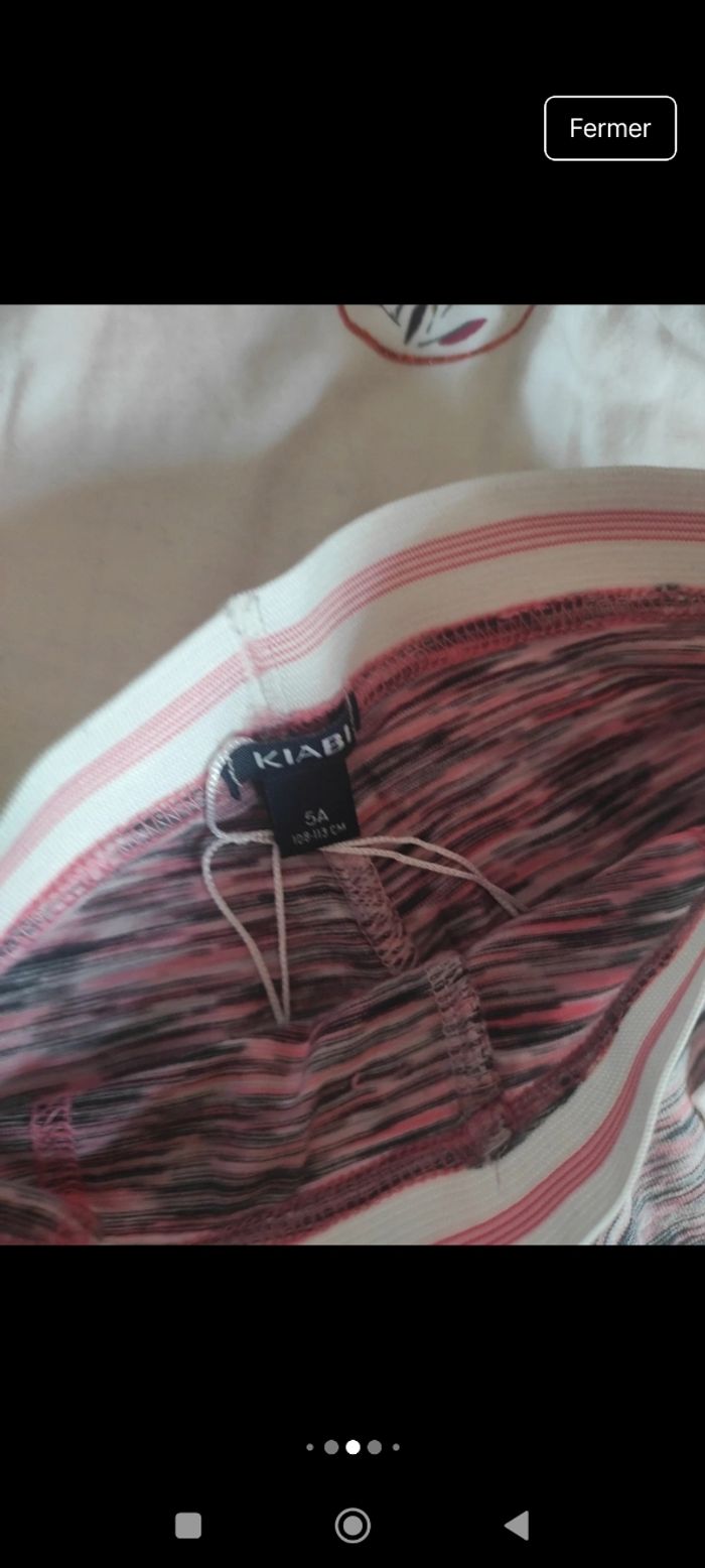 Lott legging et t-shirt manches longues imprimé papilllon - photo numéro 4