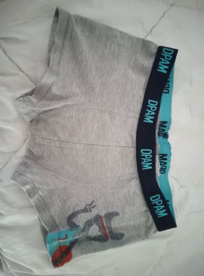 Caleçon 6 ans Du pareil au même gris