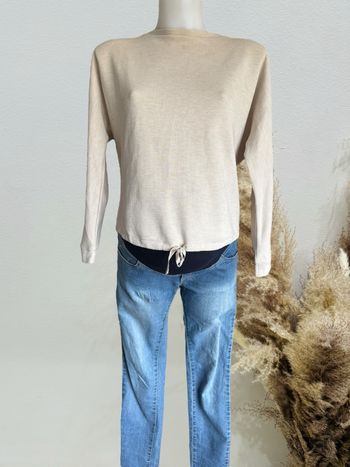 Joli pull de grossesse kiabi T36/S beige clair