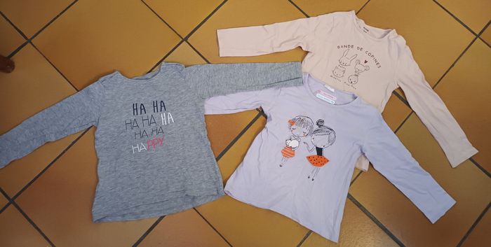 Beau lot de 3 Tee-shirt 36 mois