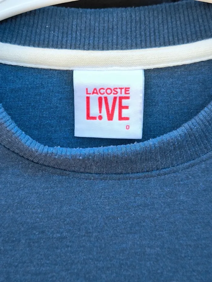 Sweat Lacoste taille 0 / XS - photo numéro 3