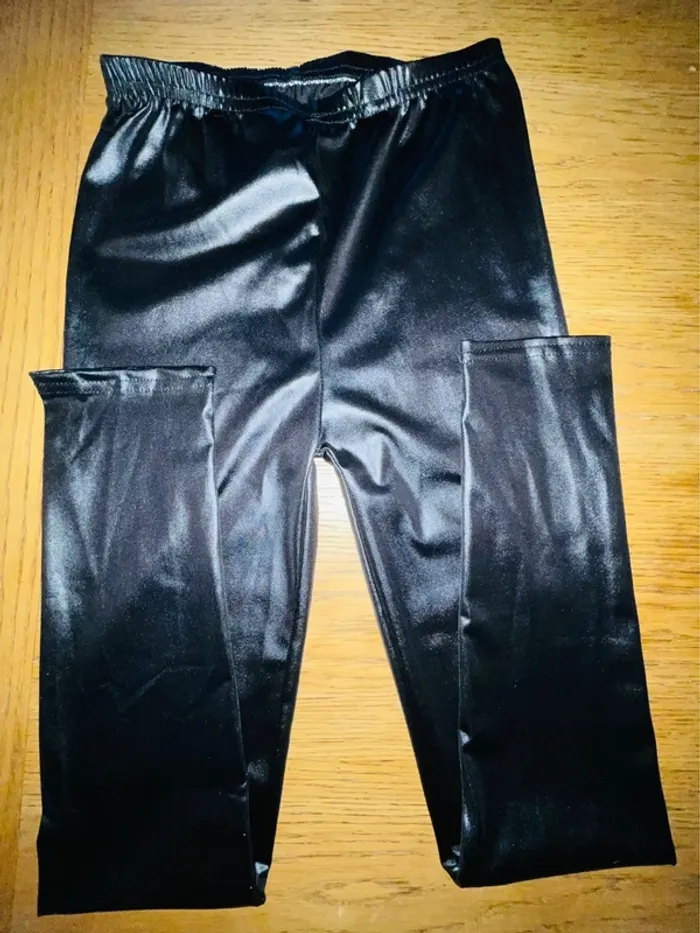 Legging noir brillant