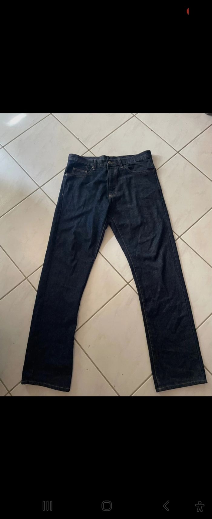 Jean droit homme