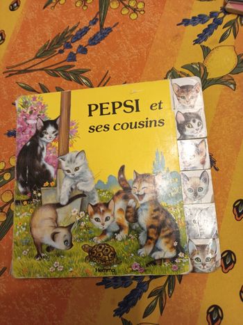 Livre en carton Pepsi et ses cousins