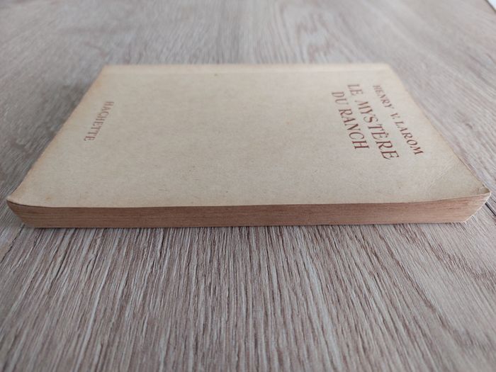 Livre vintage "Le mystère du ranch" Henry V. Larom western - photo numéro 9