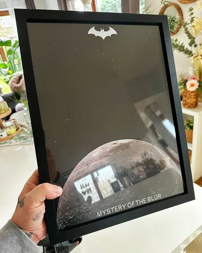 Cadre d’exposition Tumbler Batman – LED intégrées – Format 30x40 cm - photo numéro 2