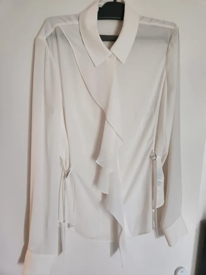 Élégant chemisier transparent Karen Millen taille 40