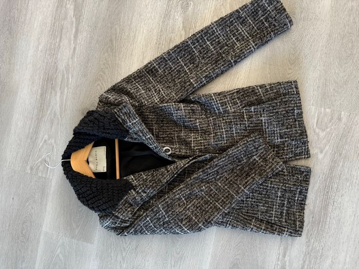 Manteau  noir Zara - photo numéro 4