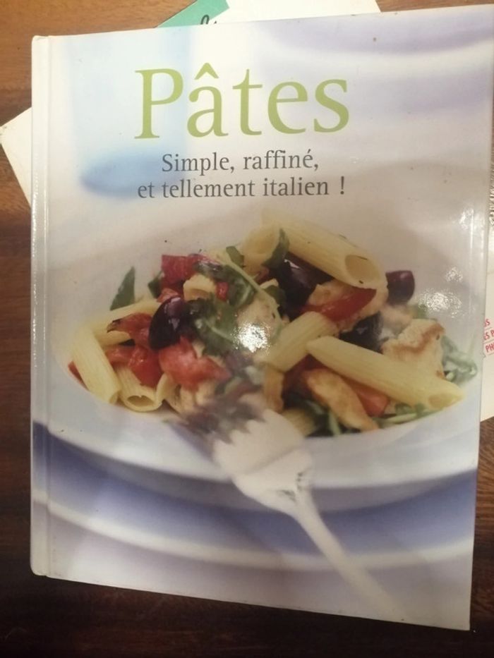 Livres de cuisine pâtes