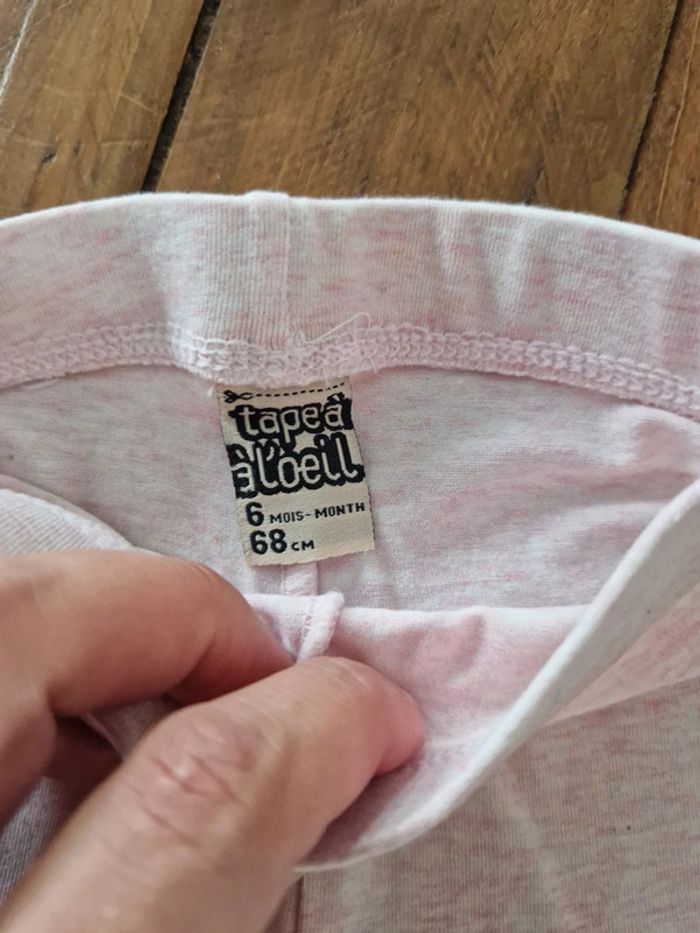 Legging court détail nœud 6 mois - photo numéro 2