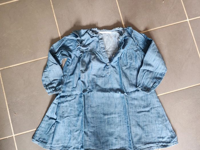 Tunique robe jean souple
