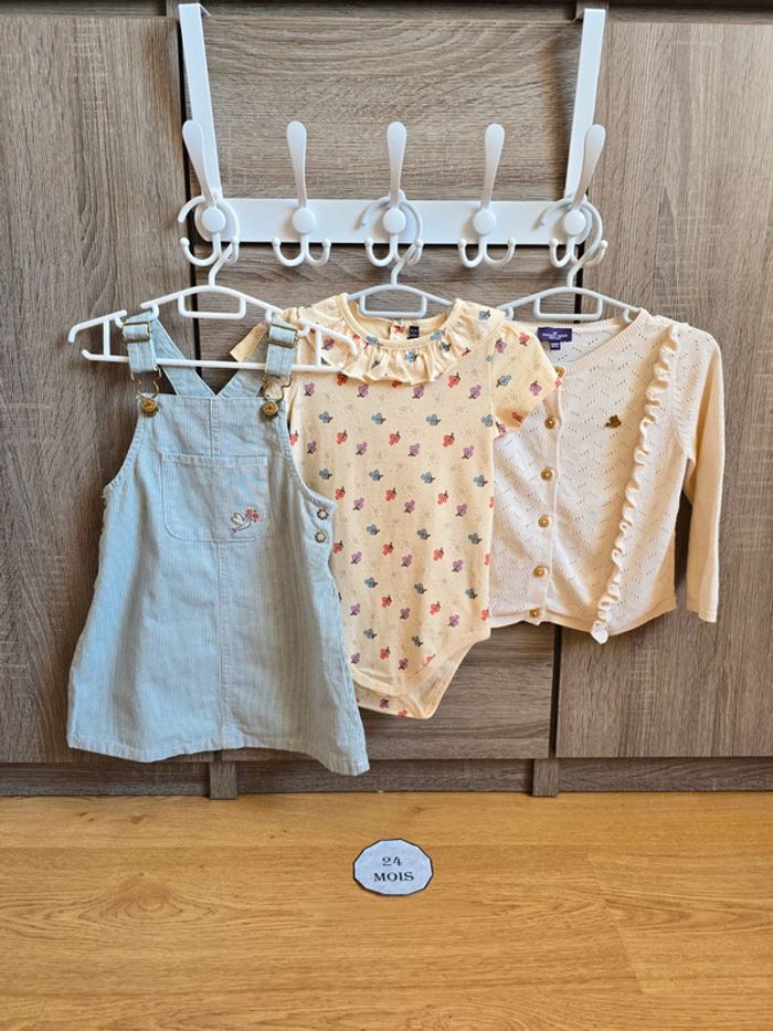 Vêtement Bébé Fille - Collection Sur les Routes de Dordogne - Sergent Major - 24 mois 86 cm - photo numéro 5
