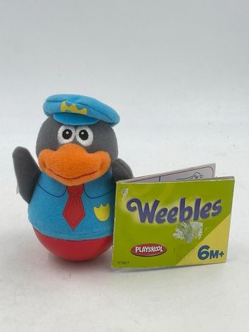 Weebles Pingouin policier Playskool / Hasbro neuf