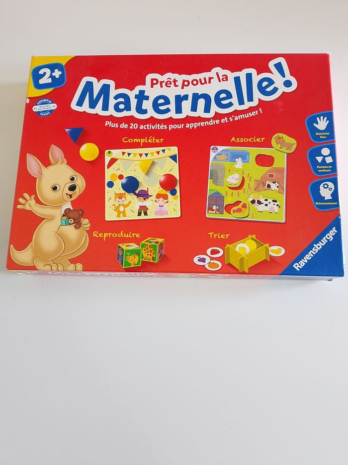 Prêt pour la maternelle ! Ravensburger complet - photo numéro 1