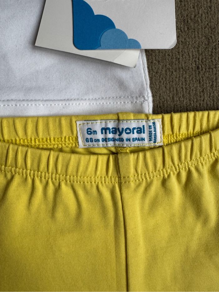 Ensemble  legging mayoral jaune - photo numéro 2