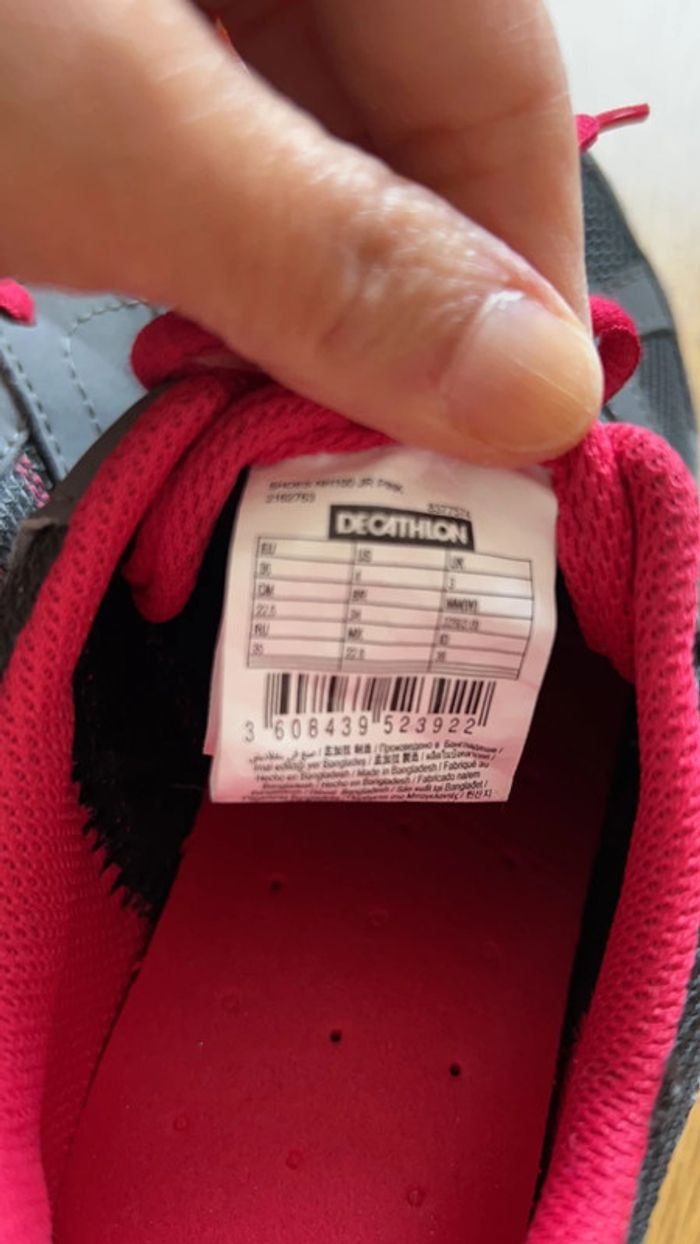 Lot de 3 paires de baskets fille 35 - photo numéro 8