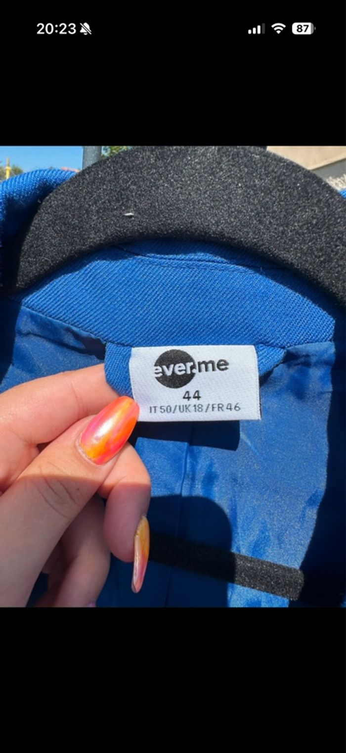 Blazer bleu - photo numéro 3