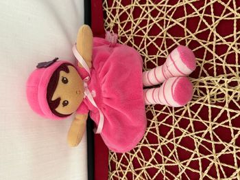 Kaloo Tendresse poupée Emma robe fuchsia