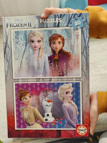 Puzzles 20x2 Reine des neiges 2