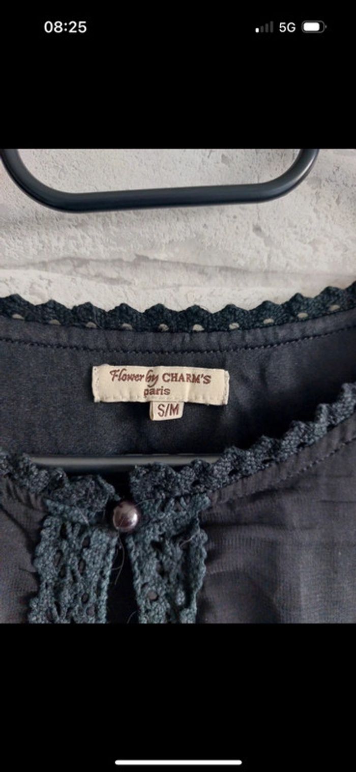 Blouse Flower By Charm's Paris taille S/M - photo numéro 3