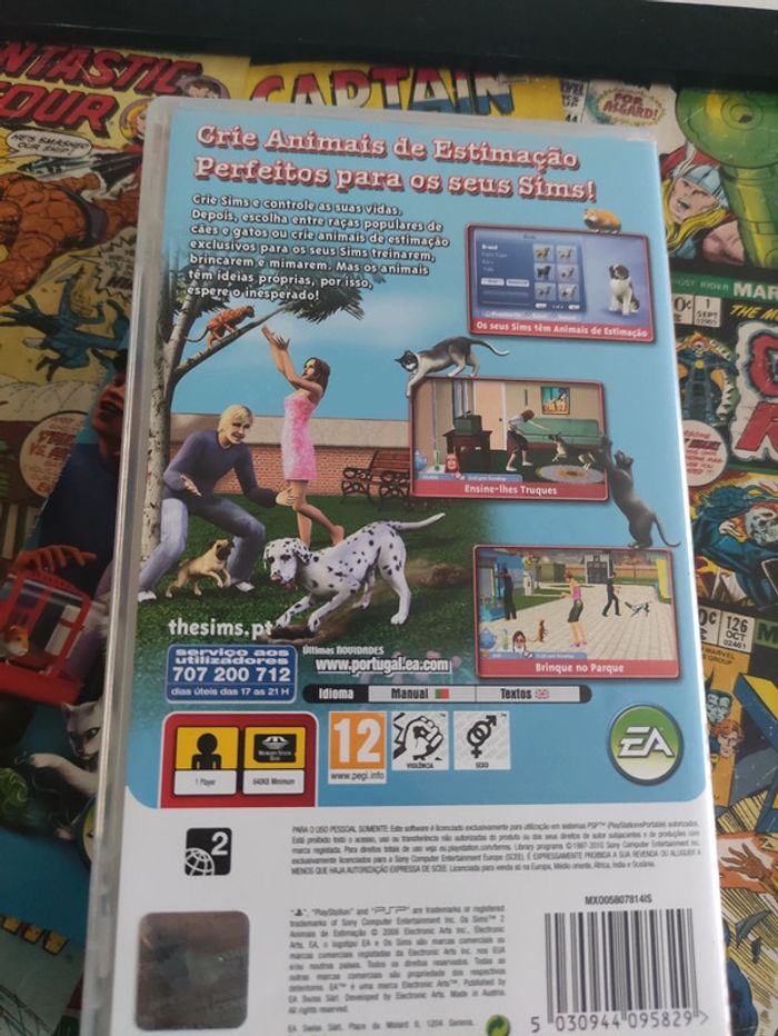Lot jeux PSP enfant Les sims 2, Geronimo Stilton, Buzz, eyepet, Invizimals - photo numéro 11