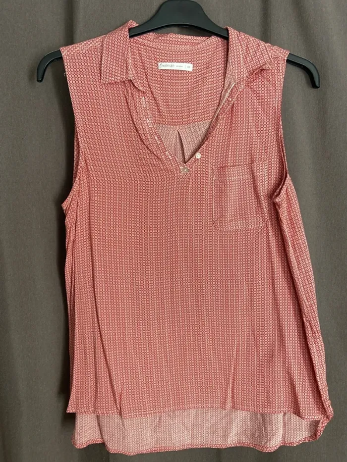 Chemise sans manches