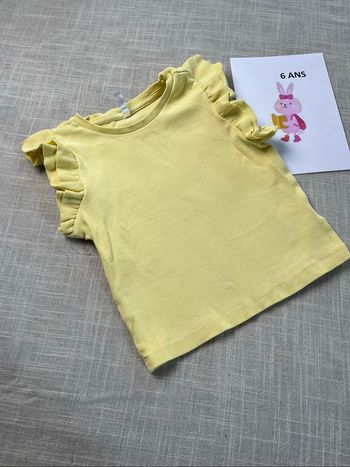 T-shirt jaune