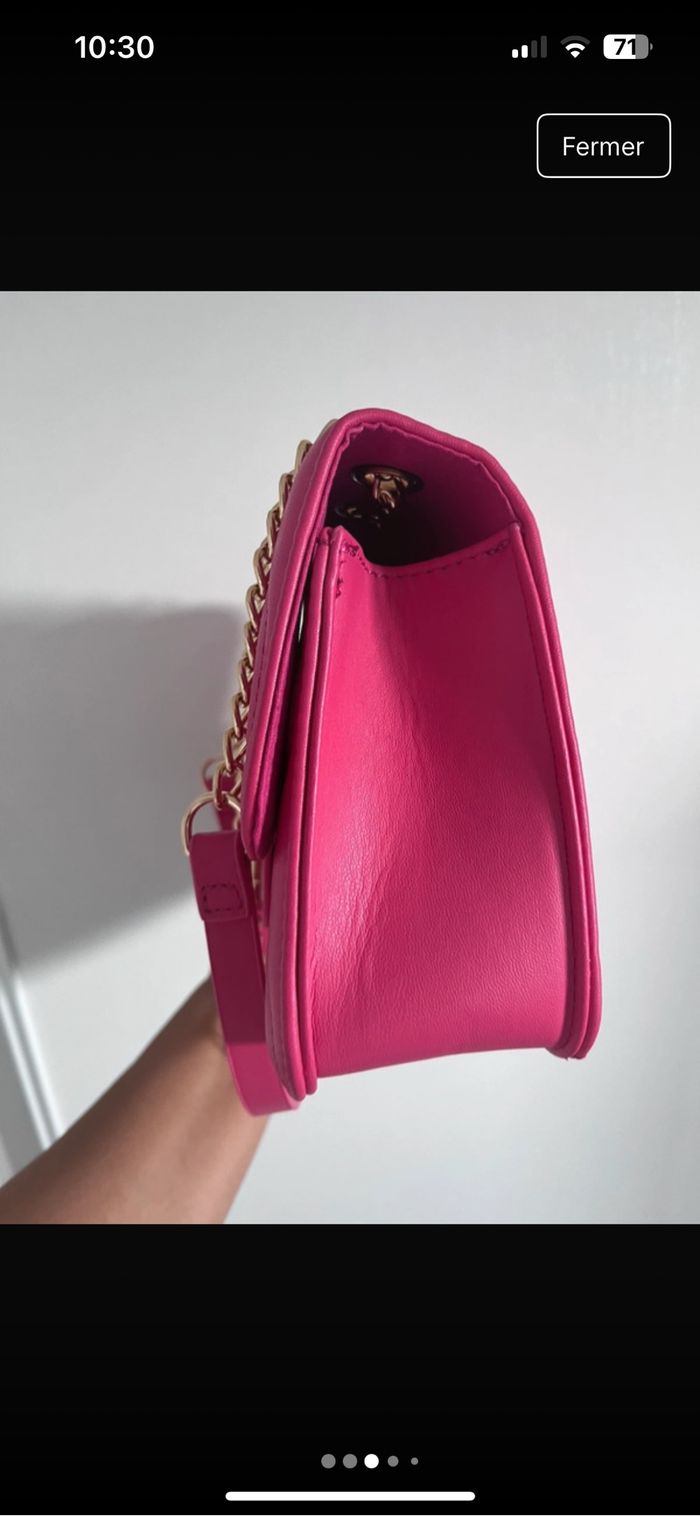 SAC MATELASSÉ ROSE - photo numéro 2