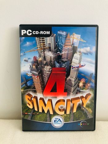 Jeu pc simcity 4 vintage rétro