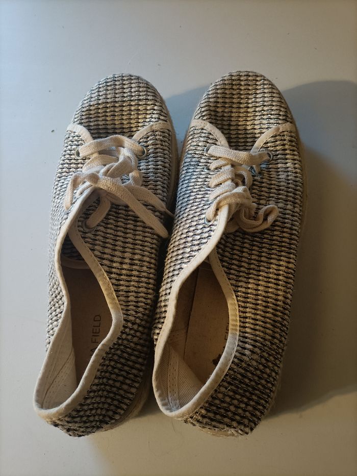 Chaussures plateforme en corde style espadrille - photo numéro 5