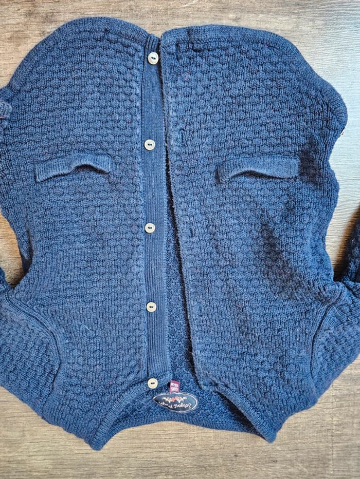 Gilet bleu sergent major 6 ans - photo numéro 2