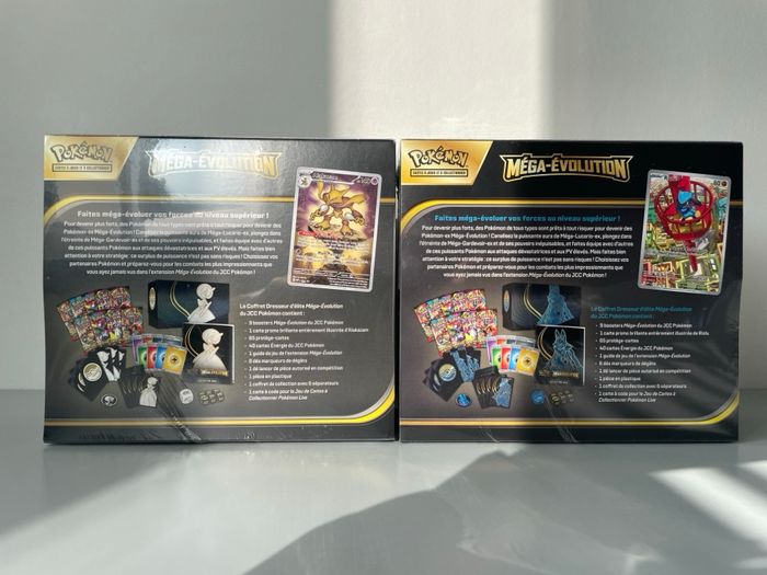 Lot 2 ETB Me1 Pokémon Mega Évolution Gardevoir Lucario - photo numéro 2