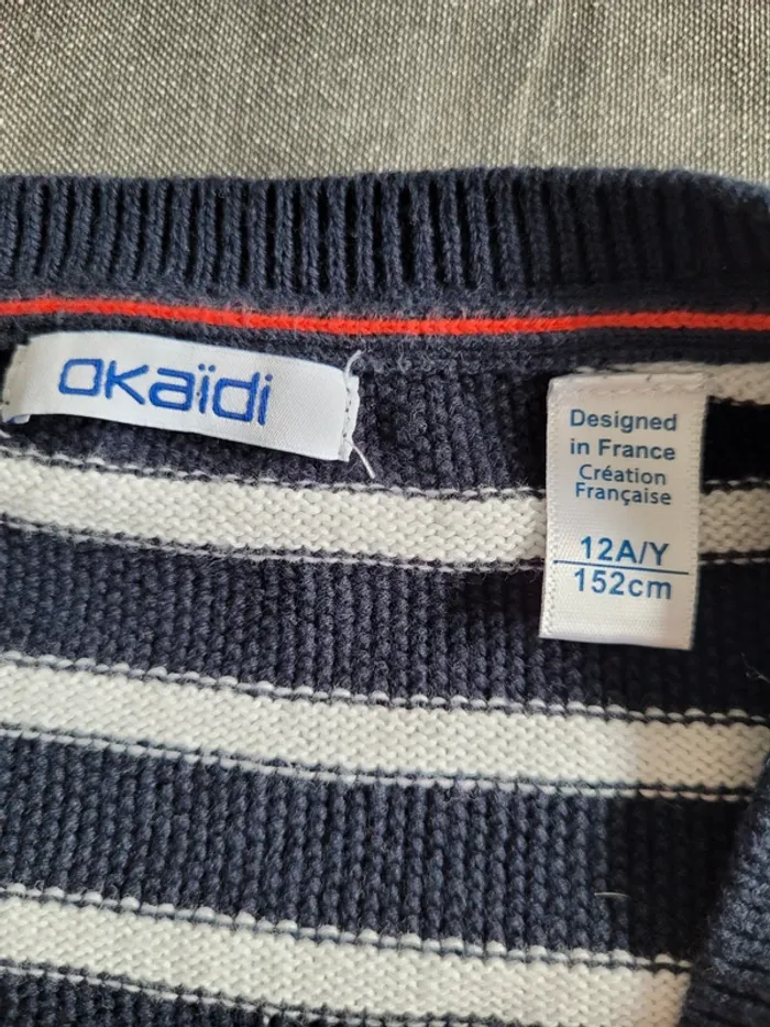 Marinière Okaïdi 12 ans - photo numéro 3