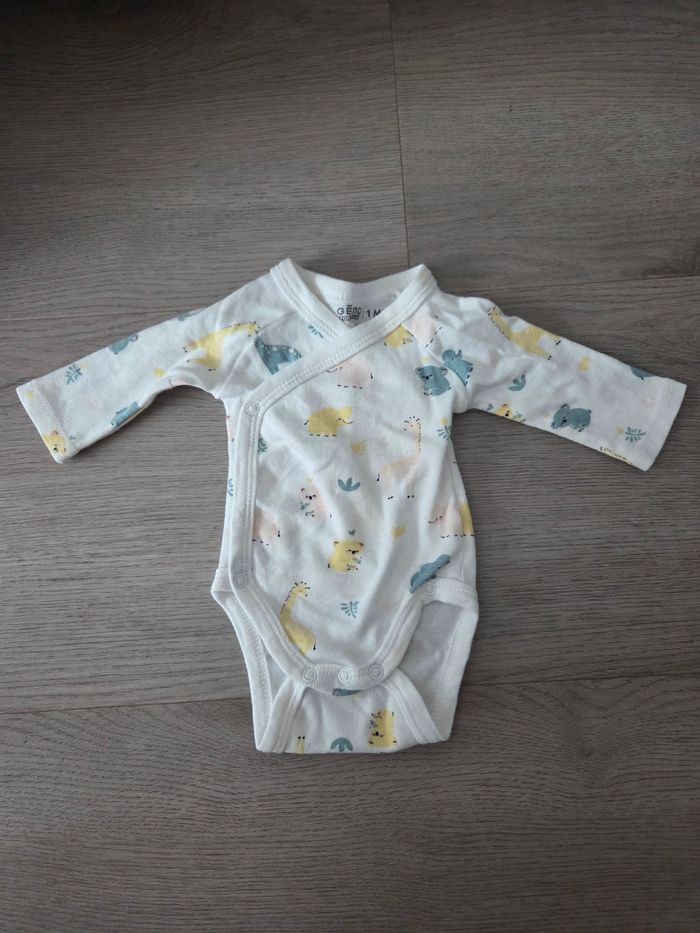 Lot de 3 bodies à manches longues à motifs - photo numéro 8