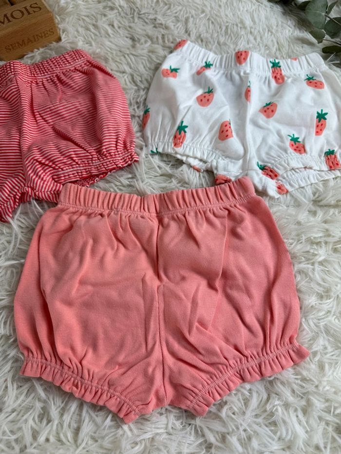 Lot de 3 bloomers la redoute taille 12 mois - photo numéro 2