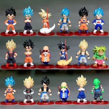 Lot de 18 Figurines Dragon Ball Z. Neuf