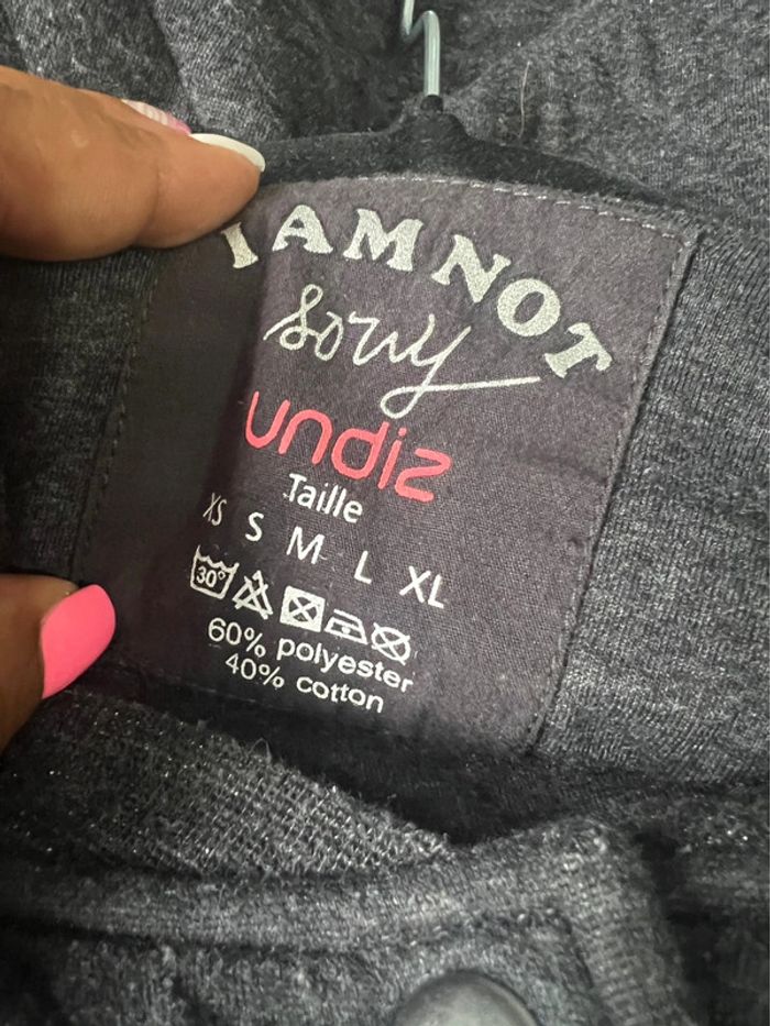 Gilet à pression épais hiver undiz taille XS convient aussi pour un 12/14 ans excellent état - photo numéro 3