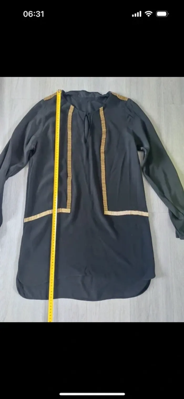 Blouse Tunique Comptoir Des Cotonniers taille 36 - photo numéro 6