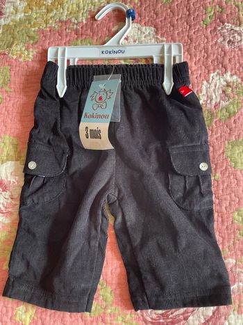 Pantalon noir bébé