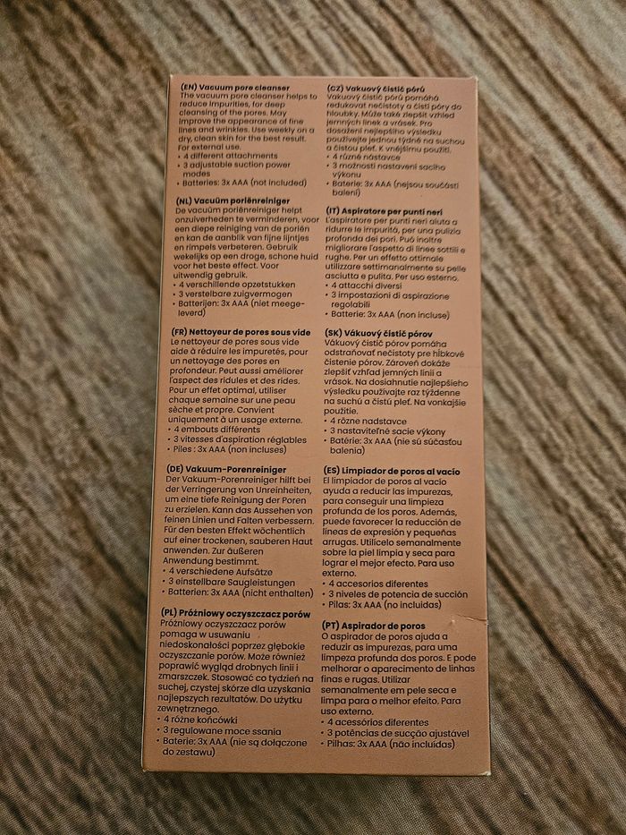 Aspirateur points noirs - photo numéro 3