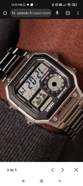 Montre casio Vintage