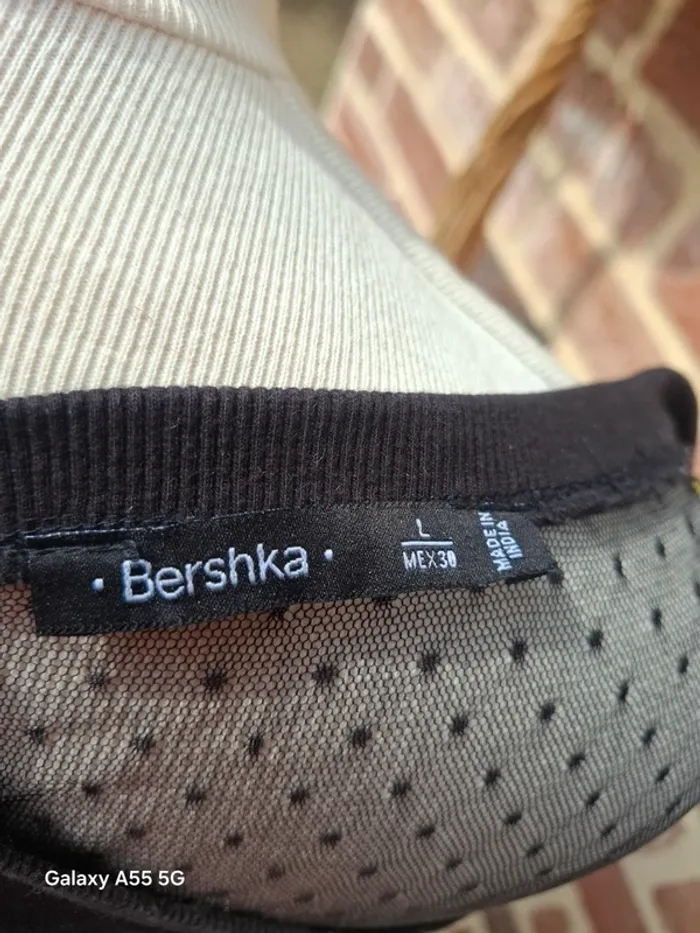 Haut broderie florale Bershka - photo numéro 10