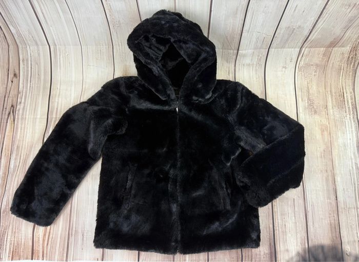 Blouson fausse fourrure à capuche femme GOA Woman T2 - photo numéro 2
