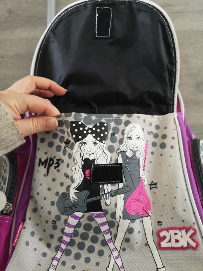 Sac à dos à roulette 2 be's kool - photo numéro 3