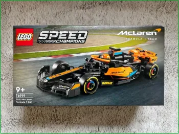LEGO Speed Champions 76919 – 2023 McLaren Formula 1 Race Car – 245 pièces – Neuf scellé