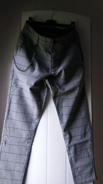chino slim fit à carreaux -taille 28